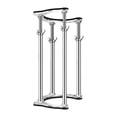 thumbnail image 1 of GROWTH TANK Undermount Sink Bracket Repair Kit Easy to Install Support Legs Adjustable under Sink Rack for Home Wash Basin Decor Bathroom 17cm to 27cm, 1 of 9