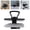 Black, variant on 26" Digital Steam Press with Multiple Fabric Settings, 10V 1600W Steam Iron Press with Touch Screen (White)