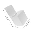 thumbnail image 2 of BESTYASH 10 Pcs Urnes de Vote pour Activités de Tombola en Design Rectangulaire en Papier Blanc, 2 of 8