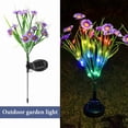 thumbnail image 4 of PURELY- 1 Pcs Outdoor Solar Garden Lights Dusk To Dawn Led Daisy Flower Stake Lamp Decor, 4 of 6