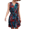 thumbnail image 1 of Femmes Robe Sans Manches, Femmes Robe d'Été Sans Manches Robe d'Été Femmes Robe d'Été Sans Manches Fonctionnalité Intelligente, 1 of 5