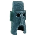 thumbnail image 3 of Penn-Plax SpongeBob Squarepant Resin Aquarium Decor - Squidward Tentacles Island Home - 6" Tall, 3 of 7