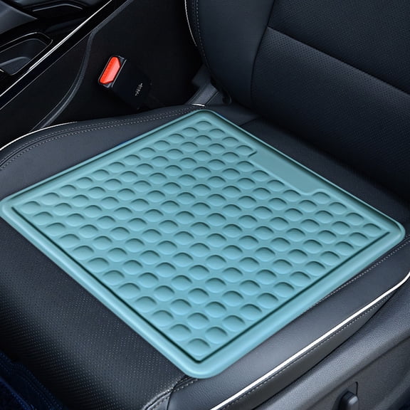 Tgbvmt Car Seat Cushion, Ice Silk Breathable Seat Protector, Non-Slip Bottom for Summer Comfort Cooling Cushion for Long Drives Universal Fit for Most Cars Seat Covers for Travel Outdoor Adventures