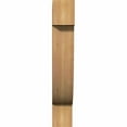 thumbnail image 2 of 4"W x 12"D x 24"H Alpine Rough Sawn Corbel, Western Red Cedar, 2 of 9