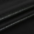 thumbnail image 2 of 54" Wide Vinyl Fabric Thick Marine Grade Faux Leather Fabric Heavy Duty PU Leather Fabric Cotton Back Home Decor Fabric for Hand Crafts DIY Craft Upholstery, Black, 2 of 6