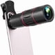 thumbnail image 1 of Cell Phone Camera Lens, 18X Zoom Telephoto Lens, HD Smartphone Lens for , , Android, Monocular Tele, 1 of 5