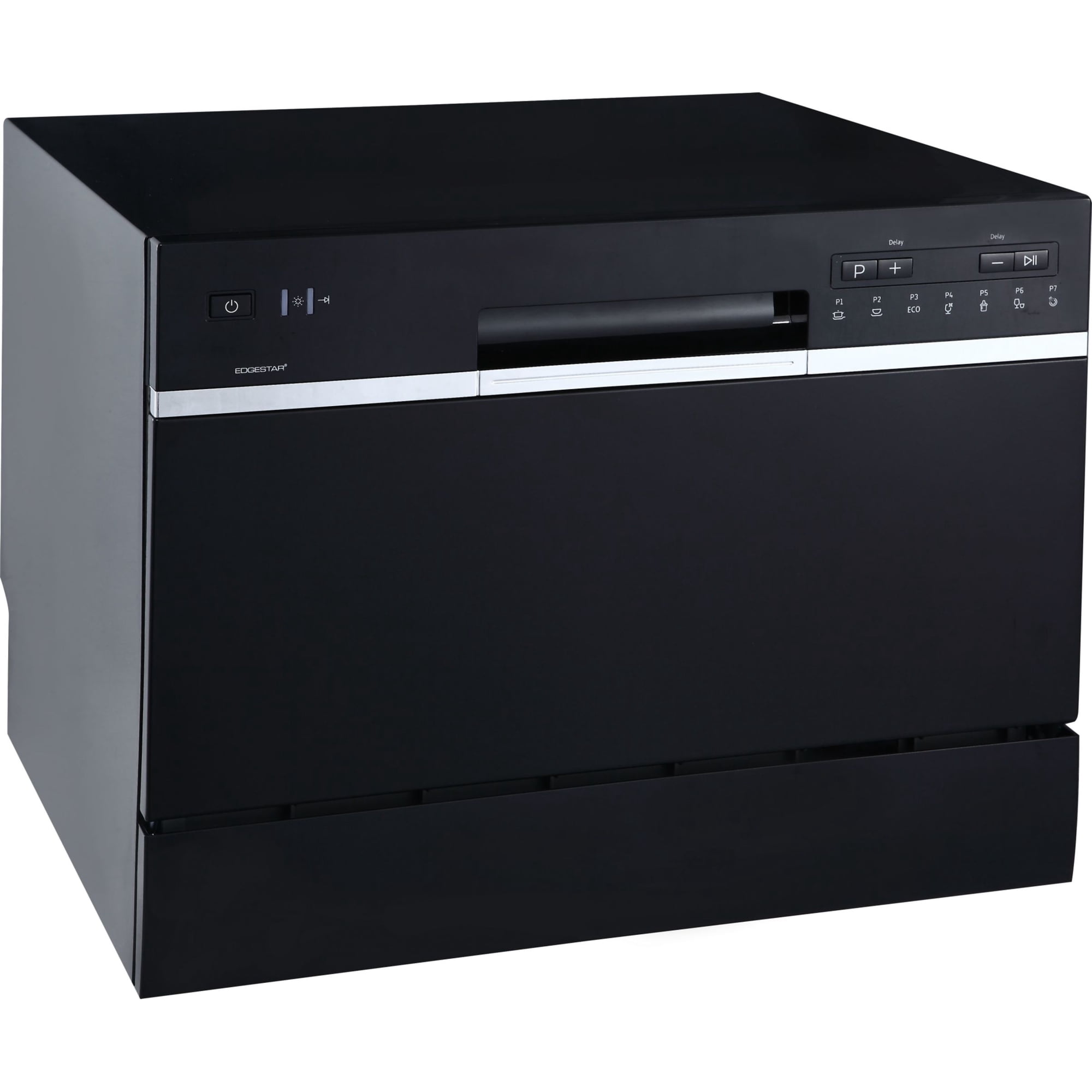 Edgestar DWP63BL 21-5/8" Wide 6 Place Setting Countertop Dishwasher - Black