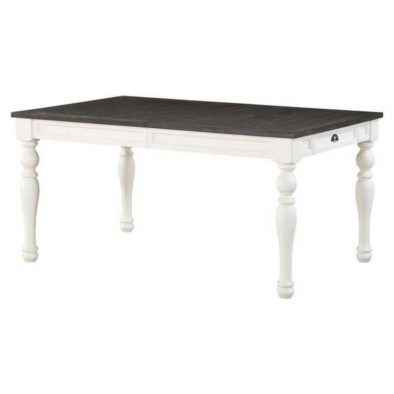 Joanna Two Tone 7 Piece White Dining Set Walmart