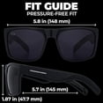 thumbnail image 6 of Grinderpunch XL Polarized Men's Oversized Sunglasses Big Heads Wide Face Large Head Fit Sports Driving Fishing Extra Wide Sunglasses, 6 of 10