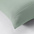 thumbnail image 4 of Modern Threads 3-Piece Solid Seafoam Green Microfiber Bed Sheet Set, Twin, 4 of 11