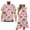 A-Candy Canes, variant on Candy Canes Matching Couple Outfits Christmas Button-Down Shirt for Men Casual Hawaiian Tops Workwear and Women's V-neck Dress Light Summer Beach Dresses Size M
