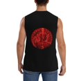 thumbnail image 4 of Red Logo Tool Band Men's Tank Top Lightweight Summer Sleeveless Tee Shirt Muscle Tank Tops Workout T-Shirts Casual Athletic Undershirts, 4 of 7