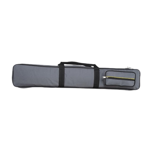 Caso de señal de billar Fácil de transportar compacto Billiard Pool Cue Stick Carrying Bag Gris azul