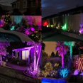 thumbnail image 2 of 1/2 Pack 38LED Solar Landscape Spotlights, Automatic Lighting, IP65 Waterproof, Solar Wall Lights For Garden Courtyard Driveway Sidewalk, Swimming Pool, Patio, Front Door Backyard, Garage, Deck, 2 of 4