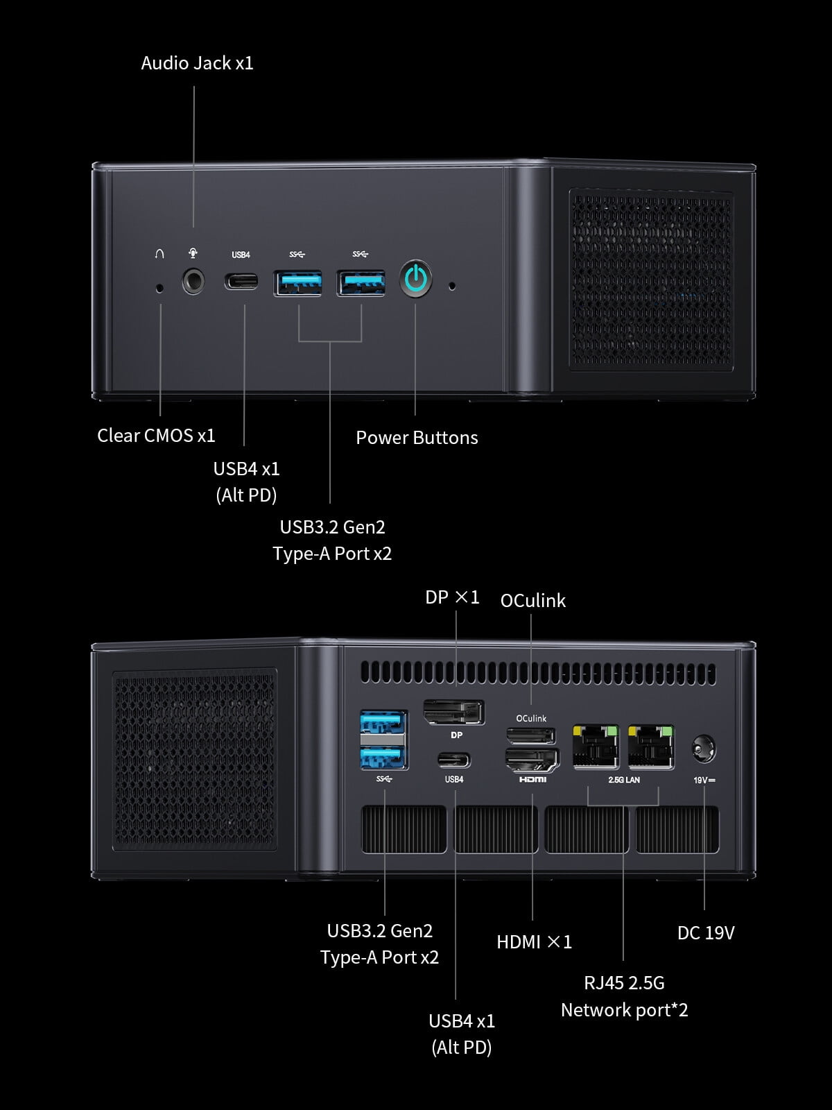 MINISFORUM Venus UM790 Pro Mini PC AMD Ryzen 9 7940HS MINISFORUM Venus UM790 Pro Mini PC AMD Ryzen 9 7940HS