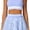 Blue, variant on AEXTO Women Colorblock 2 Piece Tennis Dress Crop Tank Tops with High Waisted Golf Skirt with Built-in Bra Shorts & Pockets