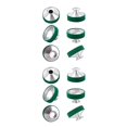 thumbnail image 3 of Yuarrent Saxophone Aluminum Alloy Music Playing Accessory Instrument Fittings Mute Silencing Beginner Sax Tool Dampener Woodwind 2piezas, 3 of 6