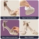 thumbnail image 5 of Almohadillas metatarsianas e insertos de taloneras Riootlnm Beige (4 pares), 5 of 6