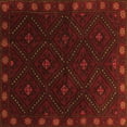 thumbnail image 1 of Ahgly Company Indoor Square Southwestern Orange Country Area Rugs, 5' Square, 1 of 1