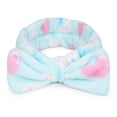 thumbnail image 4 of 6 unids/set Coral Fleece Wash Face Hair Holder Hairband Bow Hairbands yeacher Diademas, 4 of 7