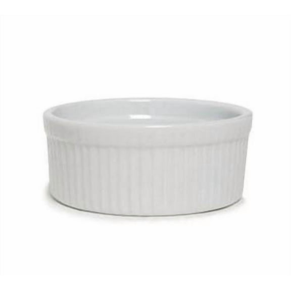 Tuxton BWX-1002 10 Oz Souffle White 12/Box