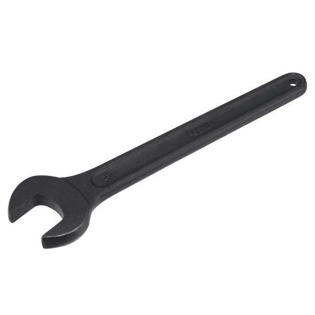 Unique Bargains 27mm Open End Spanner, Carbon Steel Single Head Wrench Hand Tool