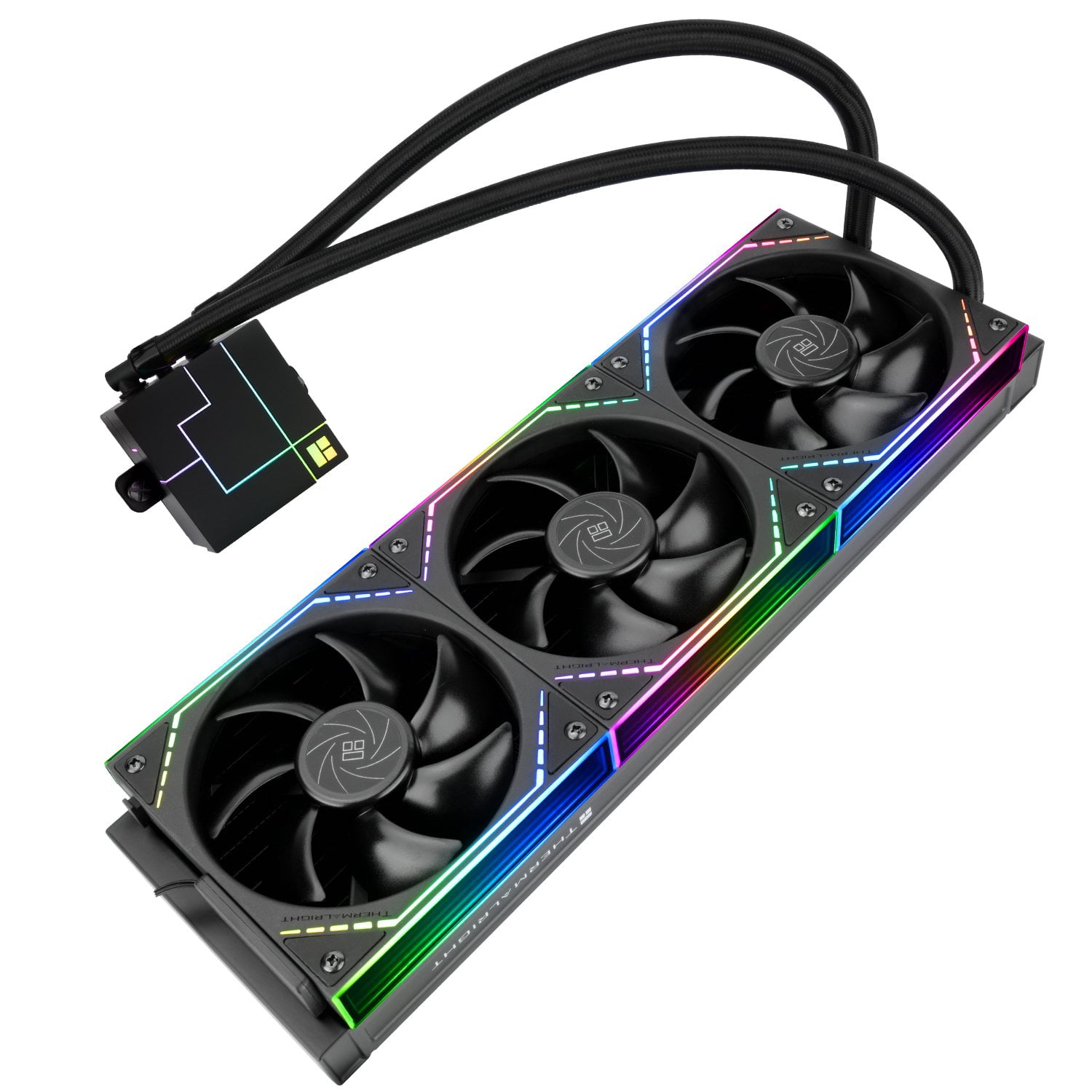 Thermalright Core Matrix 360 Black V2 CPU Liquid Cooler with 120mm PWM Fan (Black)