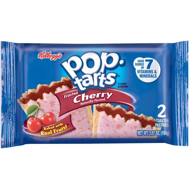 PopTarts Frosted Cherry Single Serve (6 2ct Pk)