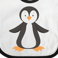 thumbnail image 4 of Inktastic Penguin Boys or Girls Baby Bib, 4 of 4