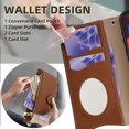 thumbnail image 5 of ChicShell Moto G Stylus 5G 2023 Wallet Case with Cards Holder + Zipper Pocket + Metal Crossbody Shoulder Strap + Make-Up Mirror, Flip Cover Stylish Phone Case for Motorola G Stylus 5G 2023, Brown, 5 of 8