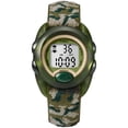 thumbnail image 1 of Timex Boys T71912 Time Machines Reloj digital con correa de tela elástica de camuflaje verde, 1 of 3