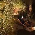 thumbnail image 5 of DYstyle Waterfall Lights Copper Wire​String Lights Waterproof Battery Operated Fairy Starry Lights for Garden Wedding Party Home Christmas Decoration, 5 of 6