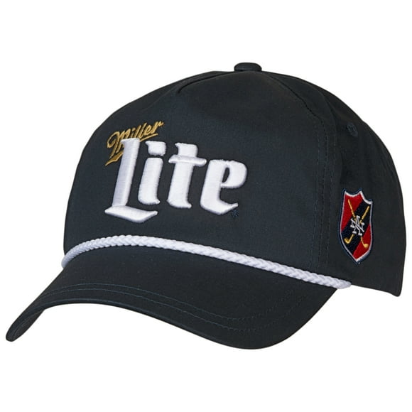 Miller Lite Chapeau Snapback Réglable à Bord Cordé