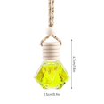 thumbnail image 2 of 100 Pcs Car Air Freshener Hanging Bottle Empty Glass Diffuser Bottles Perfume Bottle Refillable Car Air Freshener Pendant Aromatherapy Frag, 2 of 7