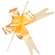 thumbnail image 4 of Advancent 10pcs Belleza Organza Cinta Lazos Coche Boda Regalo Decoración Envolvente Kits de decoración para fiestas Naranja Advancent JJ15892-05, 4 of 6