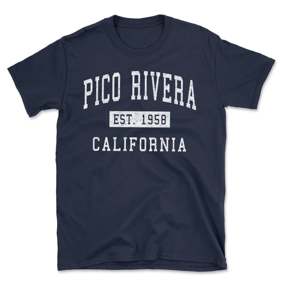 Pico Rivera California Classic Established Men's Cotton T-Shirt