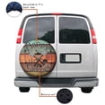thumbnail image 4 of KAKALAD Camper Happy camping Spare Tire Cover Universal Vehicle Accessories Buckle Car Tools 14”in, 4 of 6