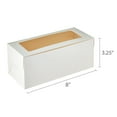 thumbnail image 6 of 8" x 3.25" White Treat Boxes with Windows, 3 Count, by Way To Celebrate, 6 of 6