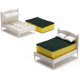 thumbnail image 2 of Soporte para esponja de cocina, soporte de plástico para esponja para fregadero de cocina, se adapta a cualquier esponja de tamaño estándar, organizador para fregadero de cocina, 2 uds., 2 of 5