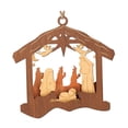 thumbnail image 3 of Adornos de Natividad Navideños, Decoraciones de Natividad Religiosas, Recuerdos, Madera Hueco, 3 of 9