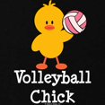 thumbnail image 3 of CafePress - Volleyball Chick Kids Dark T Shirt - Dark T-Shirt Kids XS-XL, 3 of 4