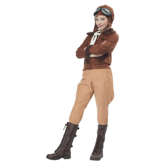 Amelia Earhart Aviator Child Costume