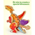 thumbnail image 3 of Juguete de construcción Coogam Dinosaur Snap Together para niños de 3 a 5 años, 3 of 7