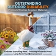 thumbnail image 7 of 13in Cement Porch Goose, Adjustable Large Realistic Waterfowl Sculpture, Tall White Geese Figures for Backyard, Giant Lawn Art Accessories, Classic House Entryway Decorations, Farmhouse Gift, 7 of 7