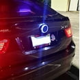 thumbnail image 3 of From China iJDMTOY Compatible With BMW Front Hood or Rear Trunk Lid, Brilliant Red 3.25-Inch 82mm Roundel LED Emblem Background Illumination Lighting Kit, 3 of 9