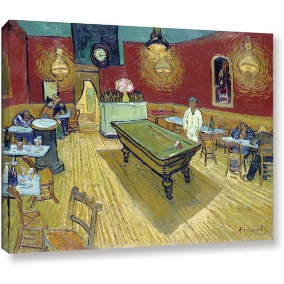 Van Gogh "The Night Cafe In The Place Lamartine In Arles" Wrapped Canvas