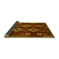 thumbnail image 2 of Ahgly Company Indoor Square Southwestern Yellow Country Area Rugs, 4' Square, 2 of 4