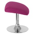 thumbnail image 2 of Egg Series Magenta Fabric Ottoman, 2 of 4