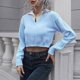 thumbnail image 5 of Gibobby Casual Suéter para Mujer, Elegante o Casual Suéter(Azul celeste,G), 5 of 5