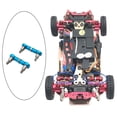 thumbnail image 4 of Metal RC Steering Rods Tie Rod For Wltoys K969 K979 K989 RC Truck Remote Control Blue, 4 of 8